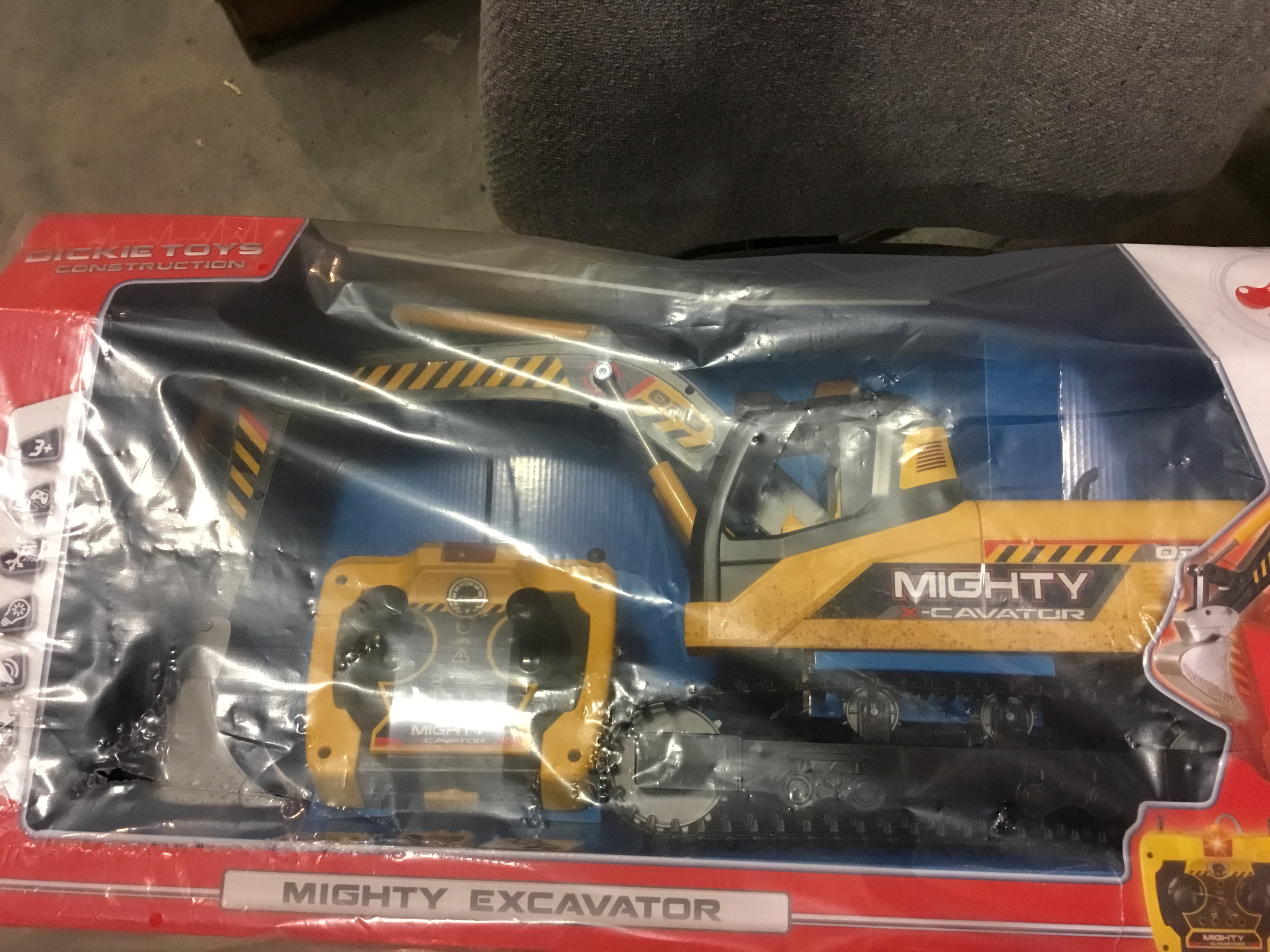 mighty excavator remote control